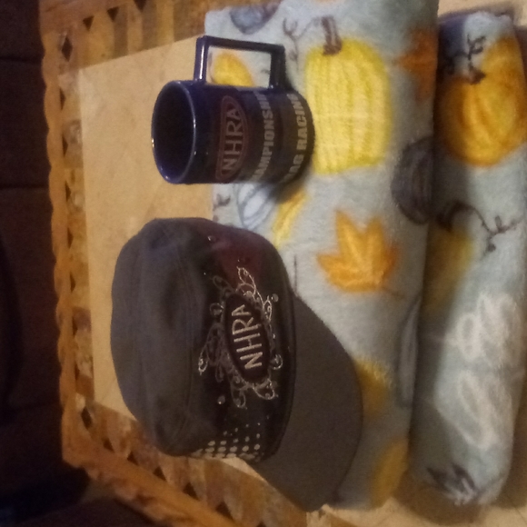 NHRA Accessories - (SOLD) NHRA Woman's Hat/Coffee Mug Combo.